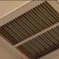 Where is the air filter usually located in a house?